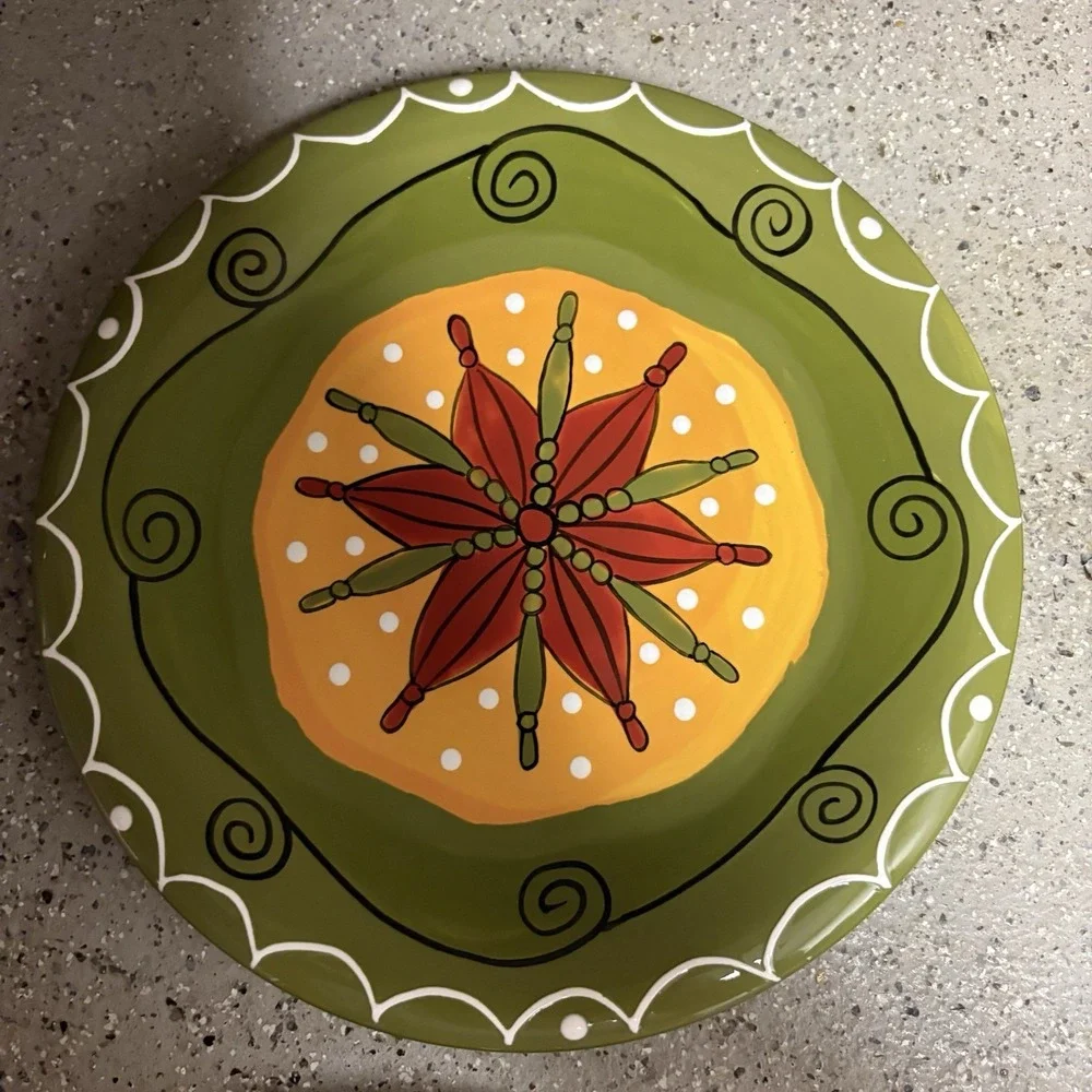 Pier 1‎ • Hand-Painted Ironstone Plates